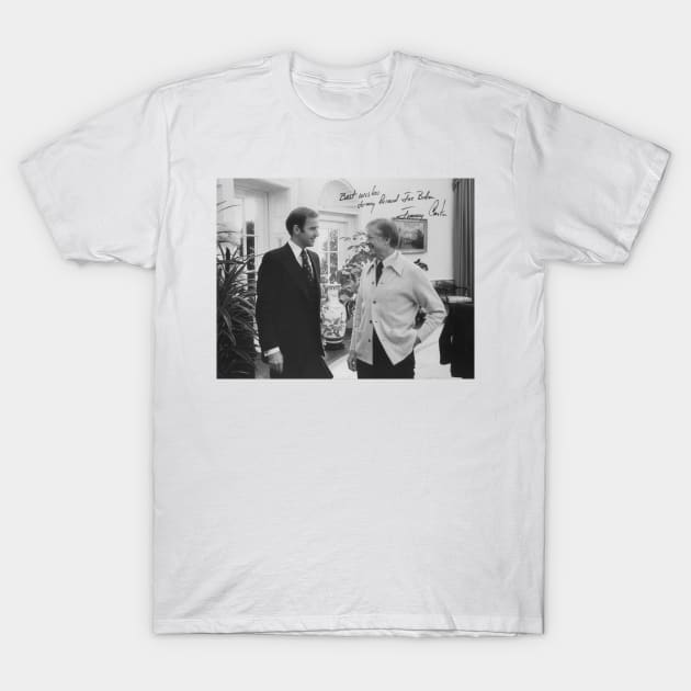 Joe Biden and Jimmy Carter T-Shirt by Soriagk